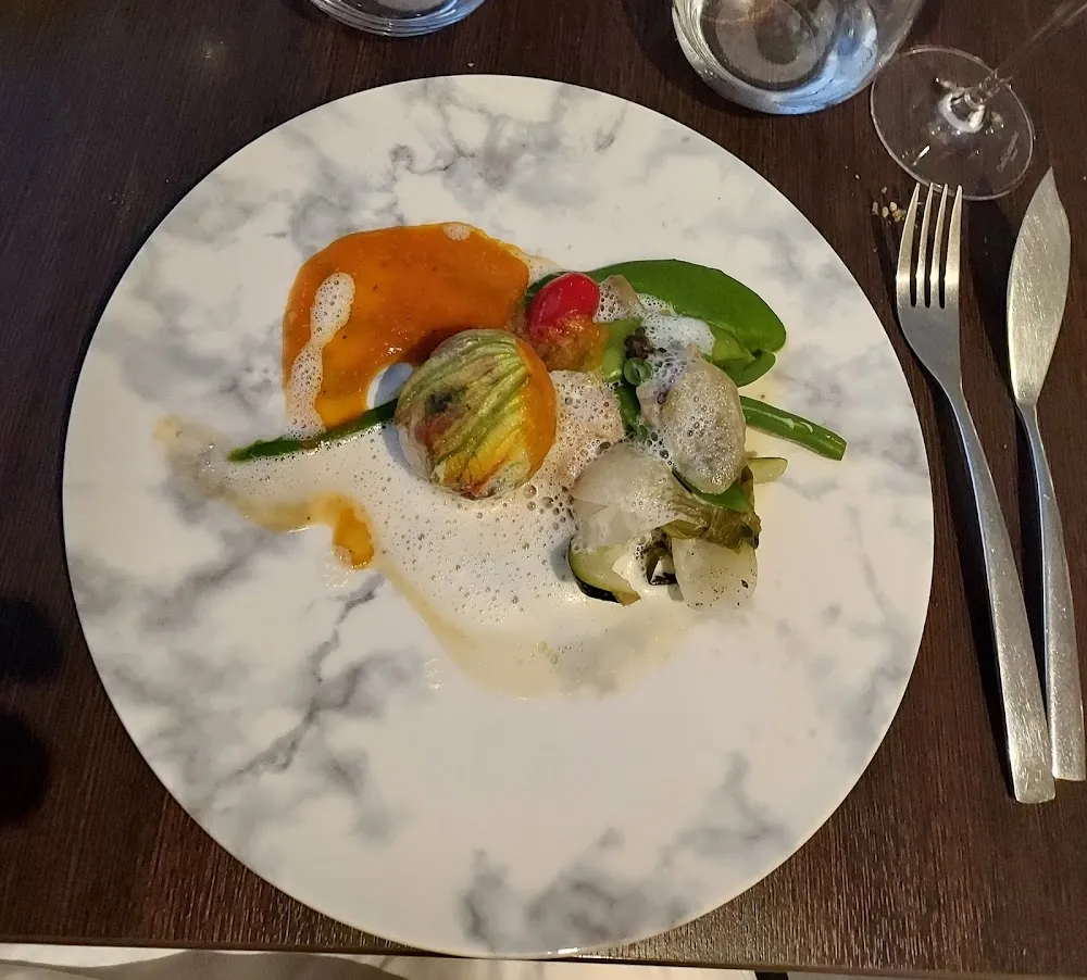 Dôme de Sole Farcie Aux Tomates Et Basilic